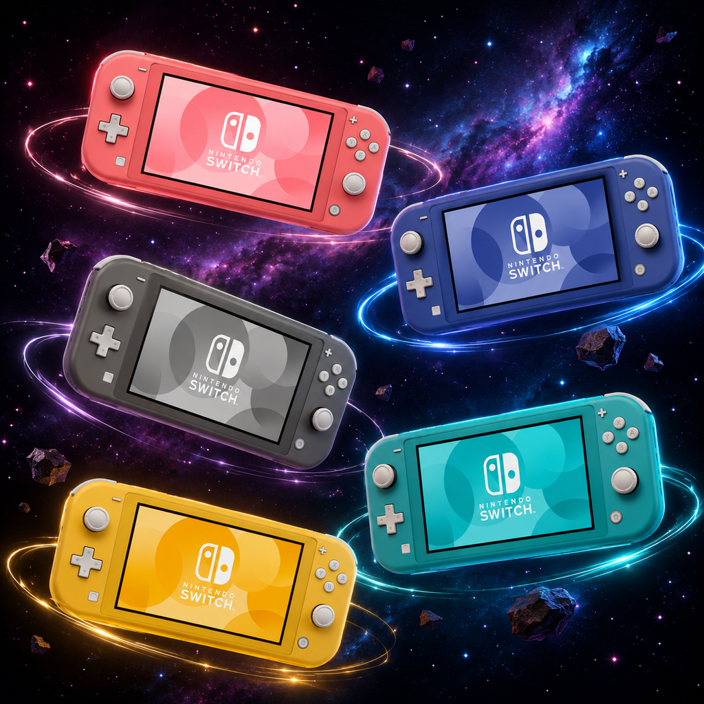 Consolas Nintendo Switch Lite - 32GB Batería 3570mah 5.5'' Compacto y liviano Controladores integrados Juegos compatibles