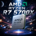 AMD Ryzen 7 5700X R7 5700X Ocho núcleos Dieciséis hilos 3,4 GHz PCIE4.0 65W 7NM L3=32M 100- 000000926   Enchufe AM4 sin ventilador