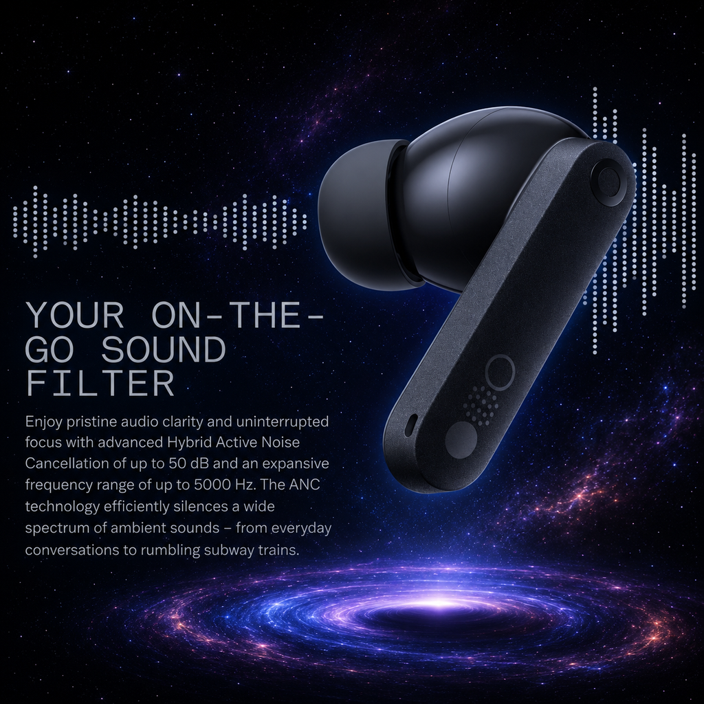 Global Verison CMF by Nothing Buds Pro 2 Auriculares inalámbricos híbridos con cancelación activa del ruido de 50 dB 6 HD MICS IP55 Bluetooth 5.3 CMF Buds Pro 2 Earphones