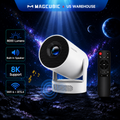 Proyector Portátil Magcubic HY300 Pro+ — Android 14, WiFi 6, 8000 Lúmenes