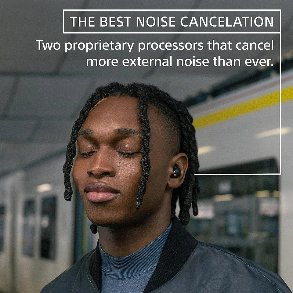 SONY-auriculares inalámbricos WF-1000XM5, cascos con Bluetooth, cancelación de ruido, batería de hasta 24 horas de duración, Conexión multipunto