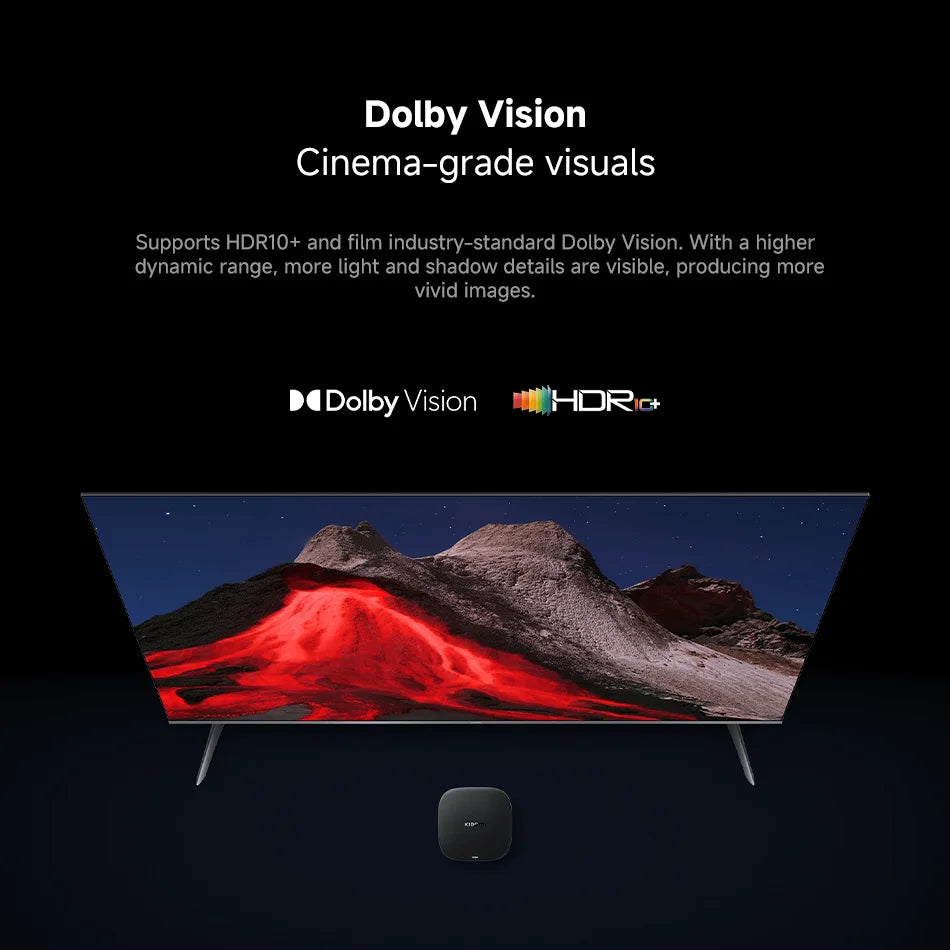 Xiaomi TV Box S (3rd Gen) 2+32GB, 4K Ultra HD, Chromecast, Wi-Fi 6, Bluetooth 5.2, Reproductor multimedia de transmisión Compatible con Netflix, Prime Video y Youtube