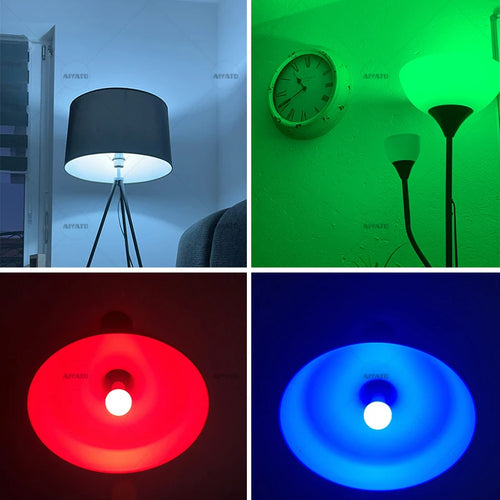 Bombilla LED Bluetooth Tuya regulable 15W 18W E27 B22 220V RGBCW lámparas que cambian de Color aplicación Smart Life Control de grupo sincronización de ritmo musical