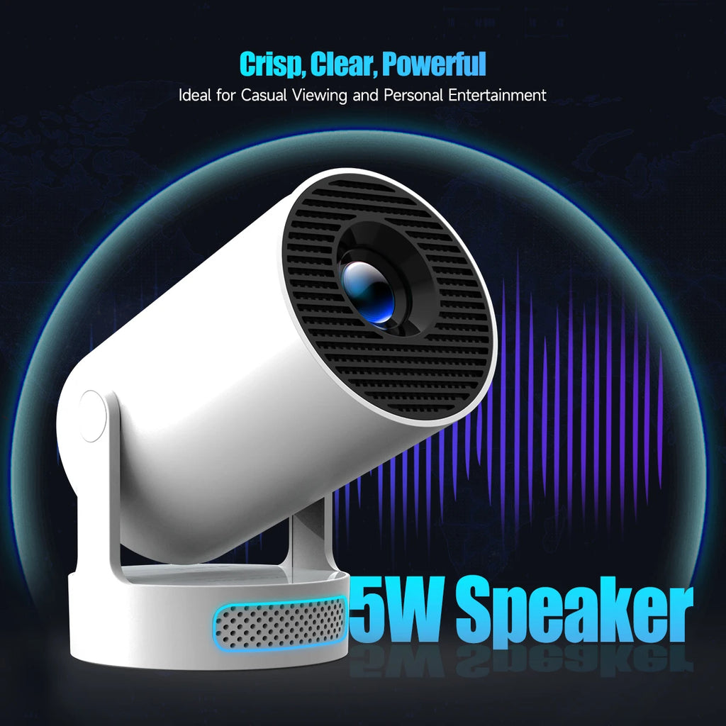 Proyector Portátil Magcubic HY300 Pro+ — Android 14, WiFi 6, 8000 Lúmenes