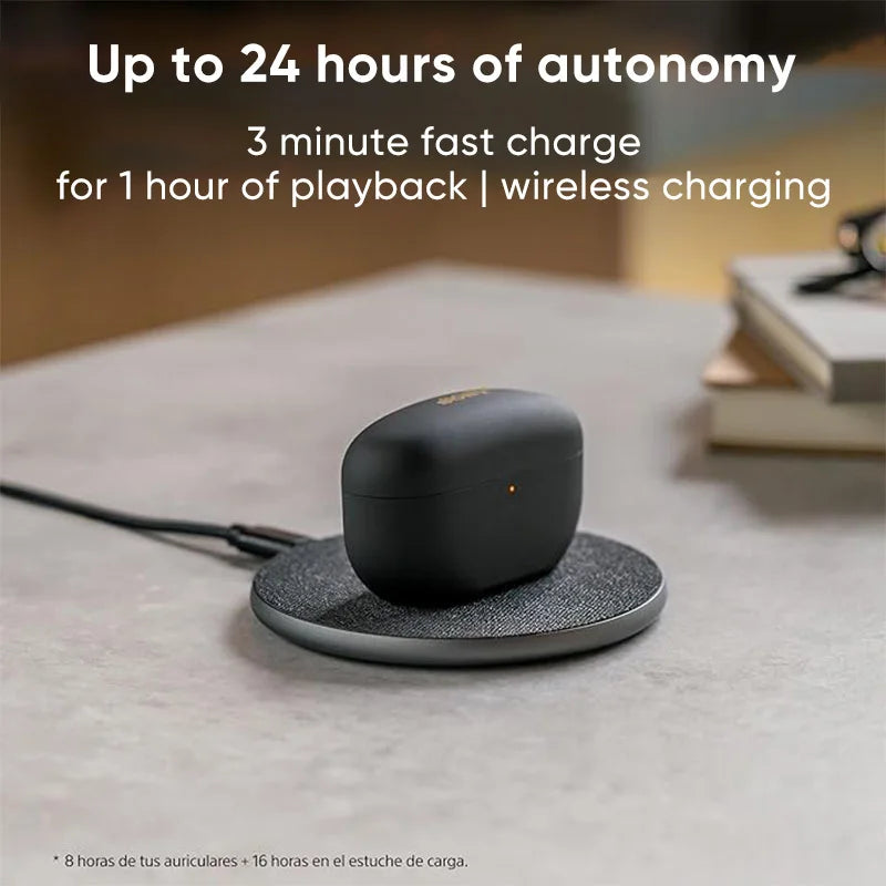 SONY-auriculares inalámbricos WF-1000XM5, cascos con Bluetooth, cancelación de ruido, batería de hasta 24 horas de duración, Conexión multipunto