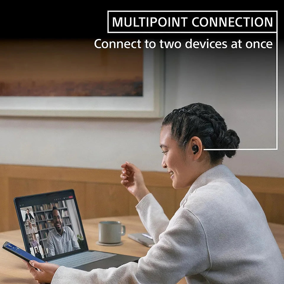 SONY-auriculares inalámbricos WF-1000XM5, cascos con Bluetooth, cancelación de ruido, batería de hasta 24 horas de duración, Conexión multipunto