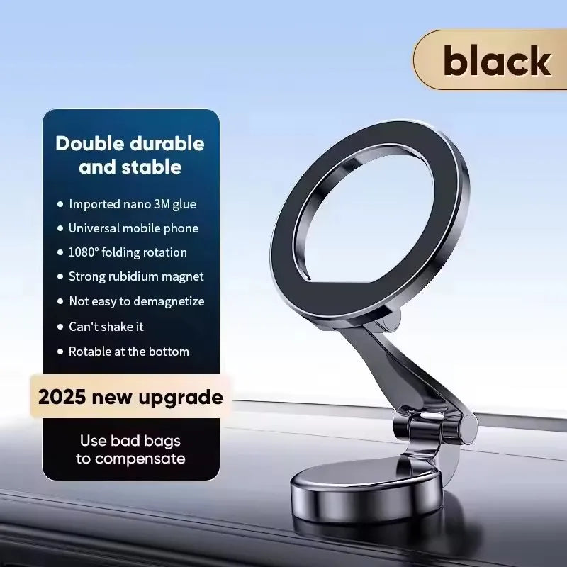 Soporte para teléfono de coche Magsafe 1080 para vehículos soporte móvil para el soporte para teléfono móvil en el coche para iPhone 17 16 Pro Max Plus