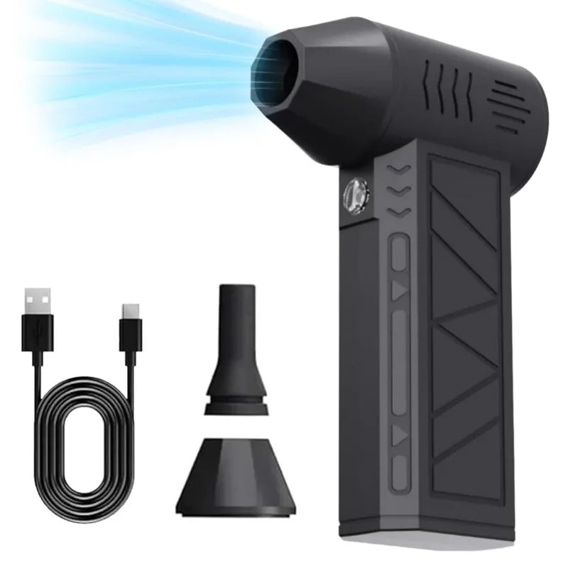 Soplador de chorro Turbo, potente soplador de aire de 130000RPM, Motor sin escobillas, ventilador Turbo, ventilador de chorro, limpieza de aire, soplador de aire, herramienta de Puissant