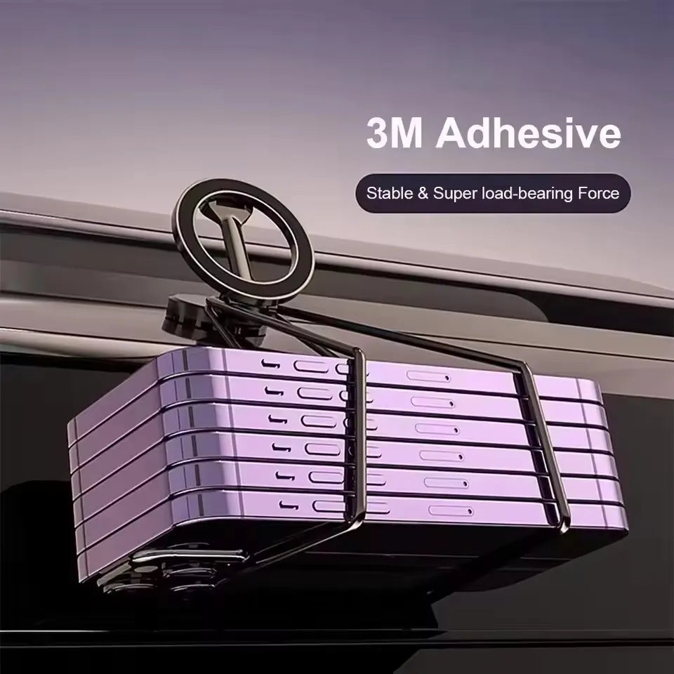 Soporte para teléfono de coche Magsafe 1080 para vehículos soporte móvil para el soporte para teléfono móvil en el coche para iPhone 17 16 Pro Max Plus